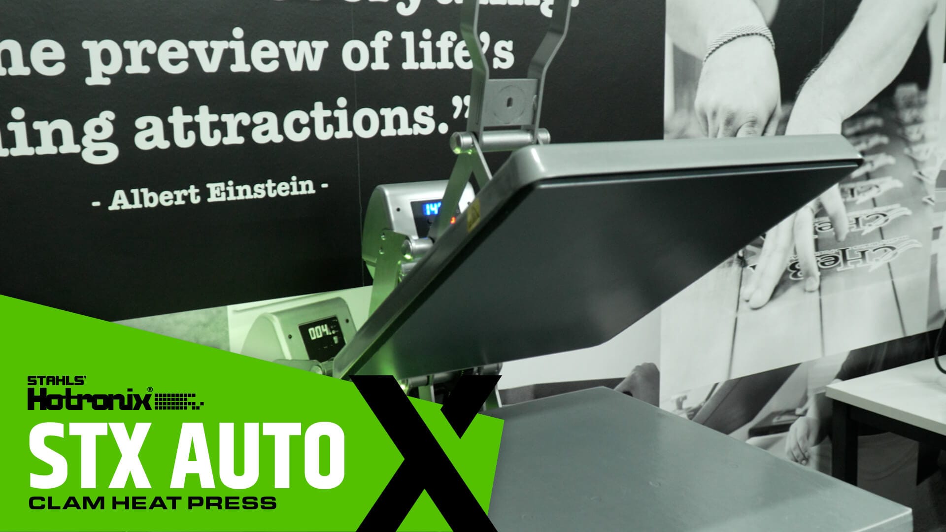 STX Auto Clam Shell Heat Press